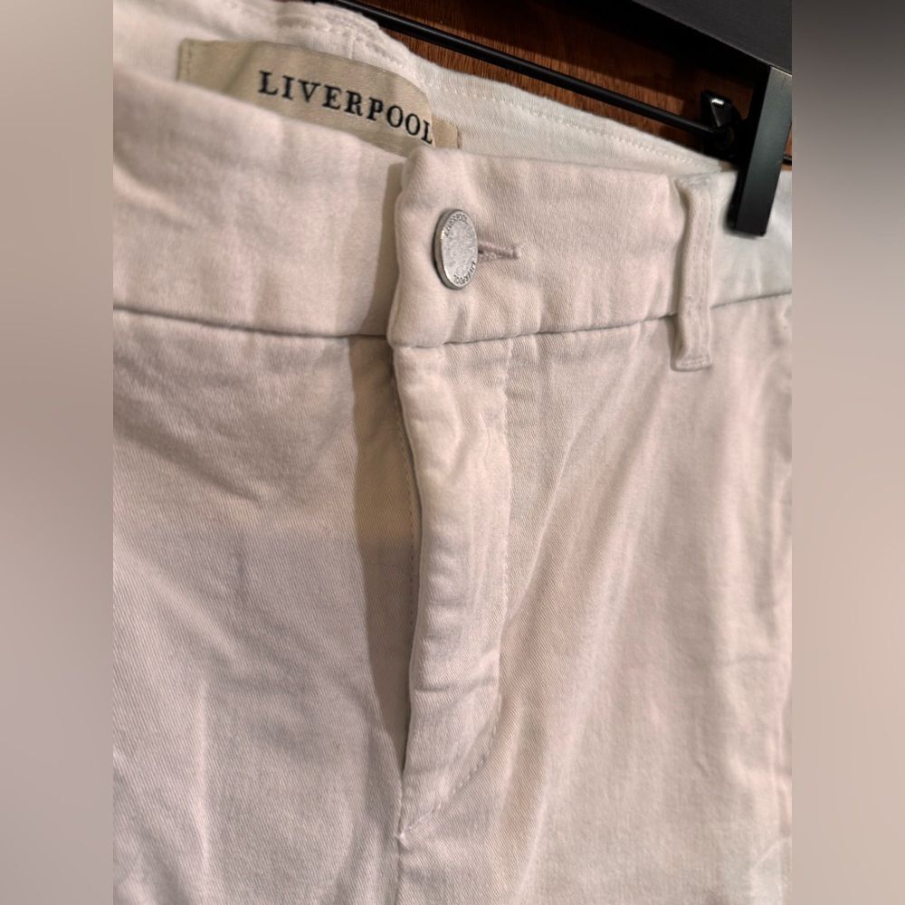 Liverpool White Jeans Size S 8/29 - Picture 8 of 10